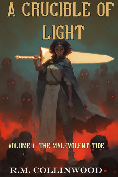A Crucible of Light [EPIC PROGRESSION FANTASY] (Vol 1. The Malevolent Tide)