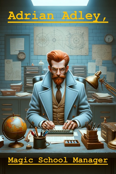 Adrian Adley, Magic School Manager
