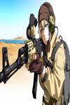 The SSS ranked Soldier and the beautiful girl