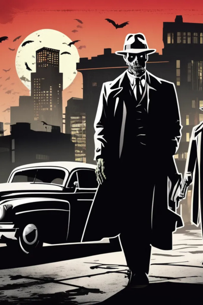 Ghost in the Gears [Cybernoir, Urban Fantasy, LitRPG] ♣ ♦ ♥ ♠