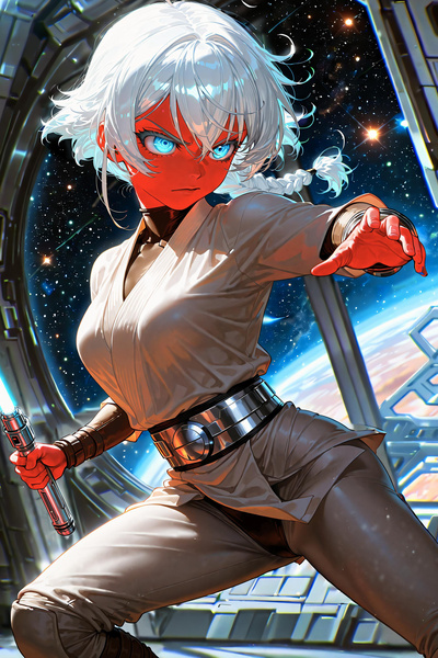 A Young Girl's War Between the Stars [Youjo Senki/Star Wars]