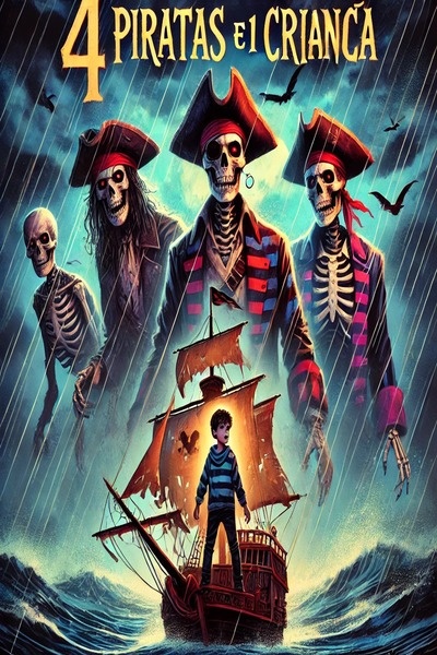 4 Piratas e 1 Criança [Portuguese]