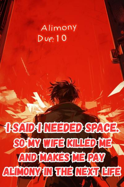 I said i needed space. So my wife killed me and makes me pay alimony in the next life.