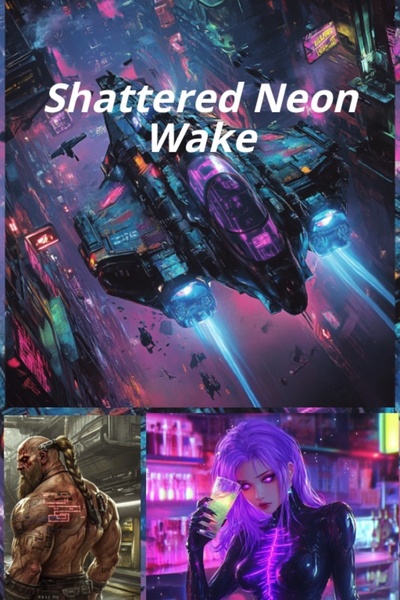Shattered Neon Wake